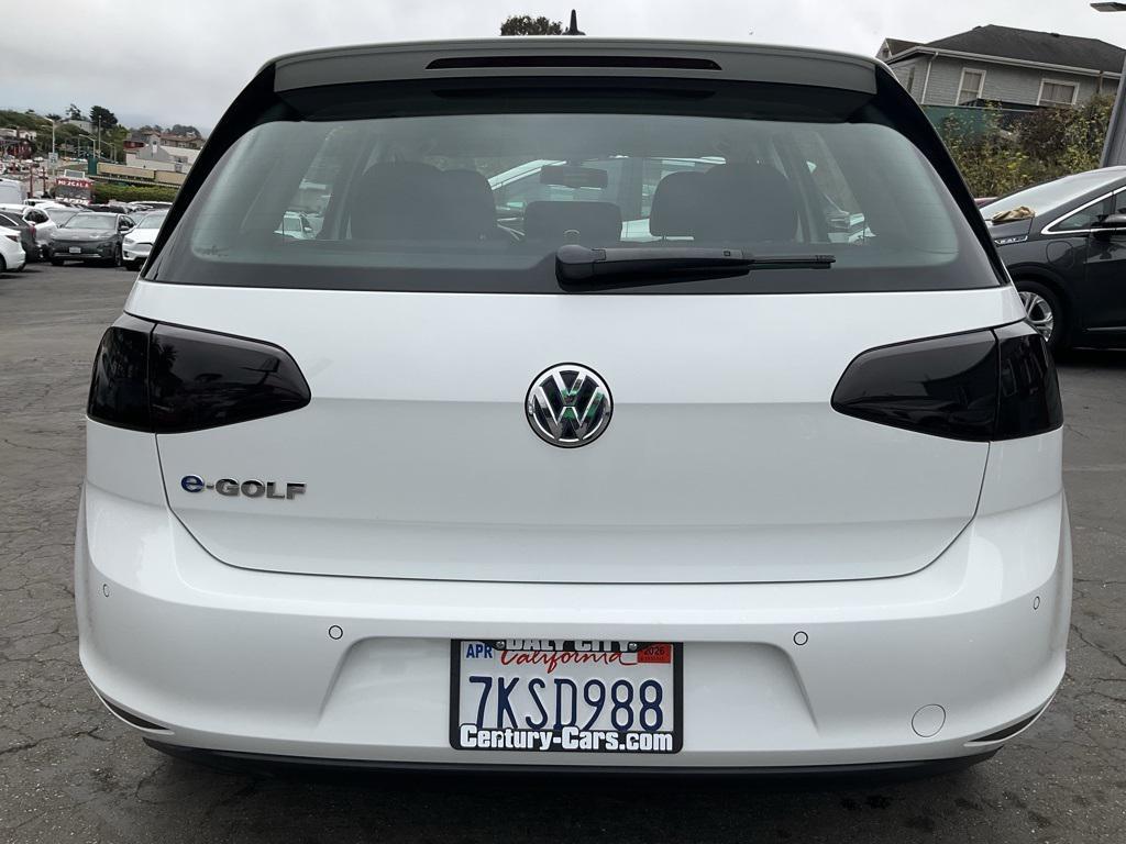used 2015 Volkswagen e-Golf car, priced at $6,250