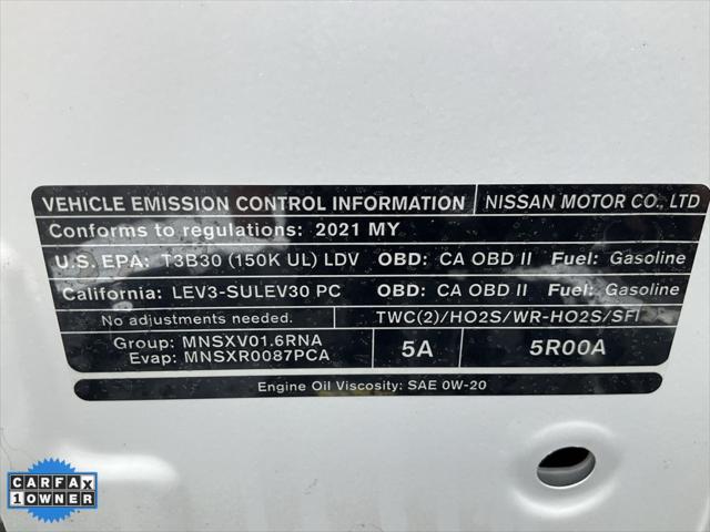 used 2021 Nissan Versa car, priced at $13,998