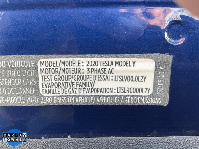 used 2020 Tesla Model Y car, priced at $20,998