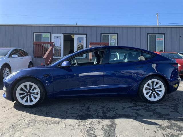 used 2021 Tesla Model 3 car, priced at $26,500