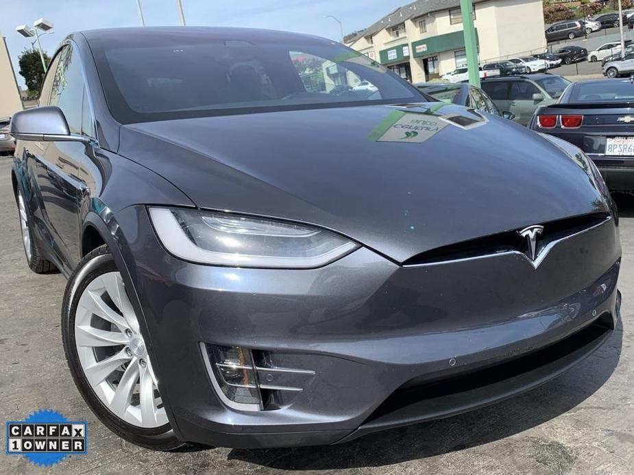 used 2018 Tesla Model X car, priced at $34,800