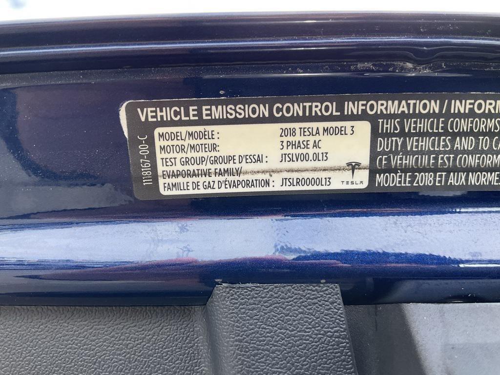 used 2018 Tesla Model 3 car, priced at $15,998