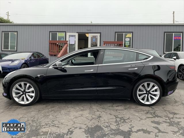 used 2018 Tesla Model 3 car, priced at $19,998