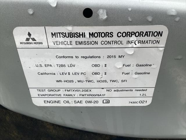 used 2015 Mitsubishi Mirage car, priced at $6,998