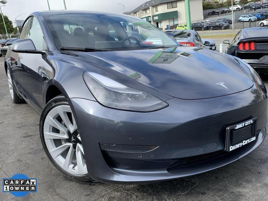 used 2022 Tesla Model 3 car, priced at $22,800