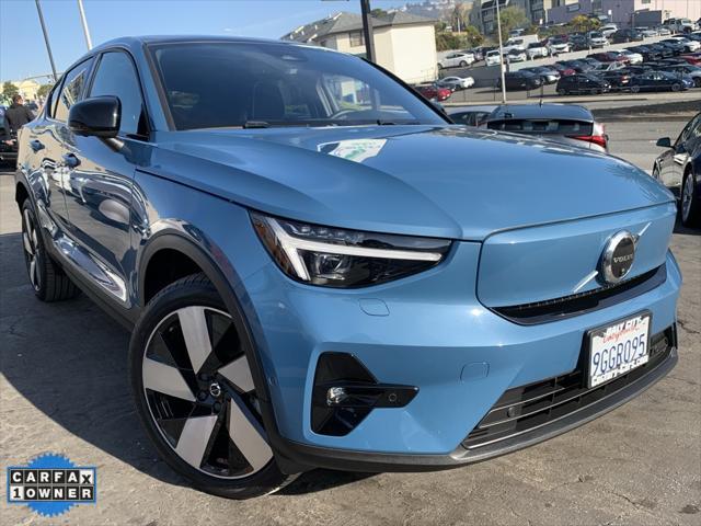 used 2023 Volvo C40 Recharge Pure Electric car, priced at $27,998