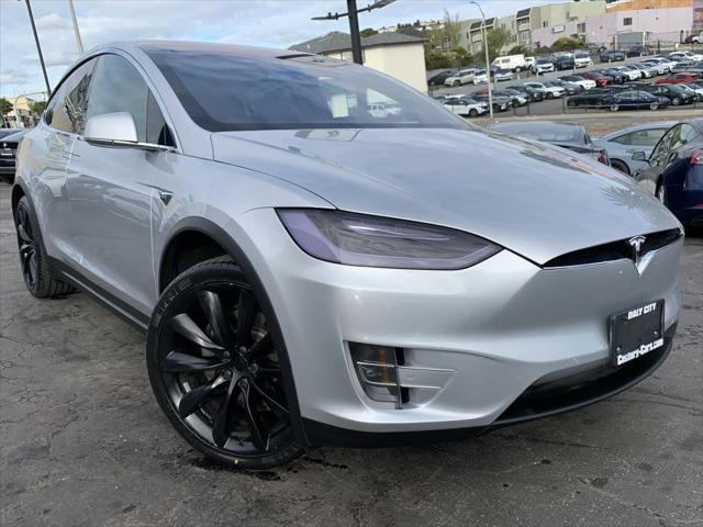 used 2017 Tesla Model X car, priced at $29,900