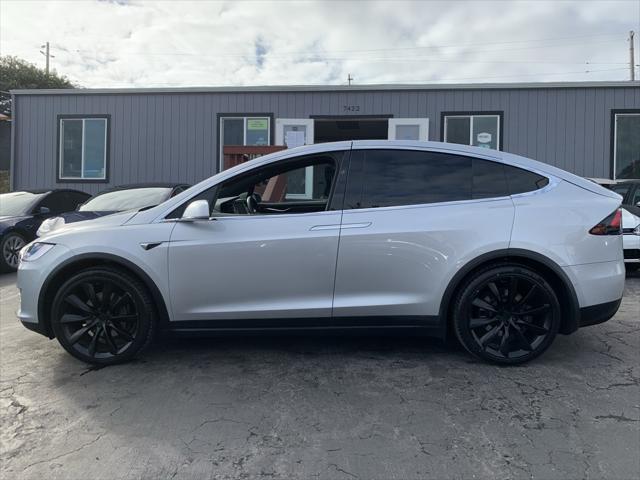 used 2017 Tesla Model X car, priced at $29,900