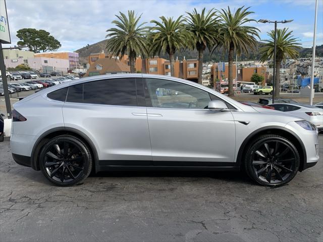 used 2017 Tesla Model X car, priced at $29,900