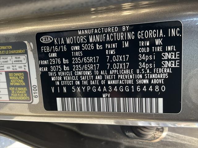 used 2016 Kia Sorento car, priced at $10,998