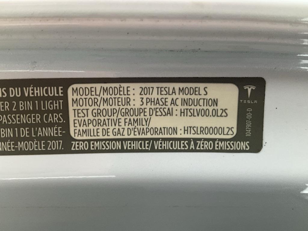 used 2017 Tesla Model S car, priced at $19,998