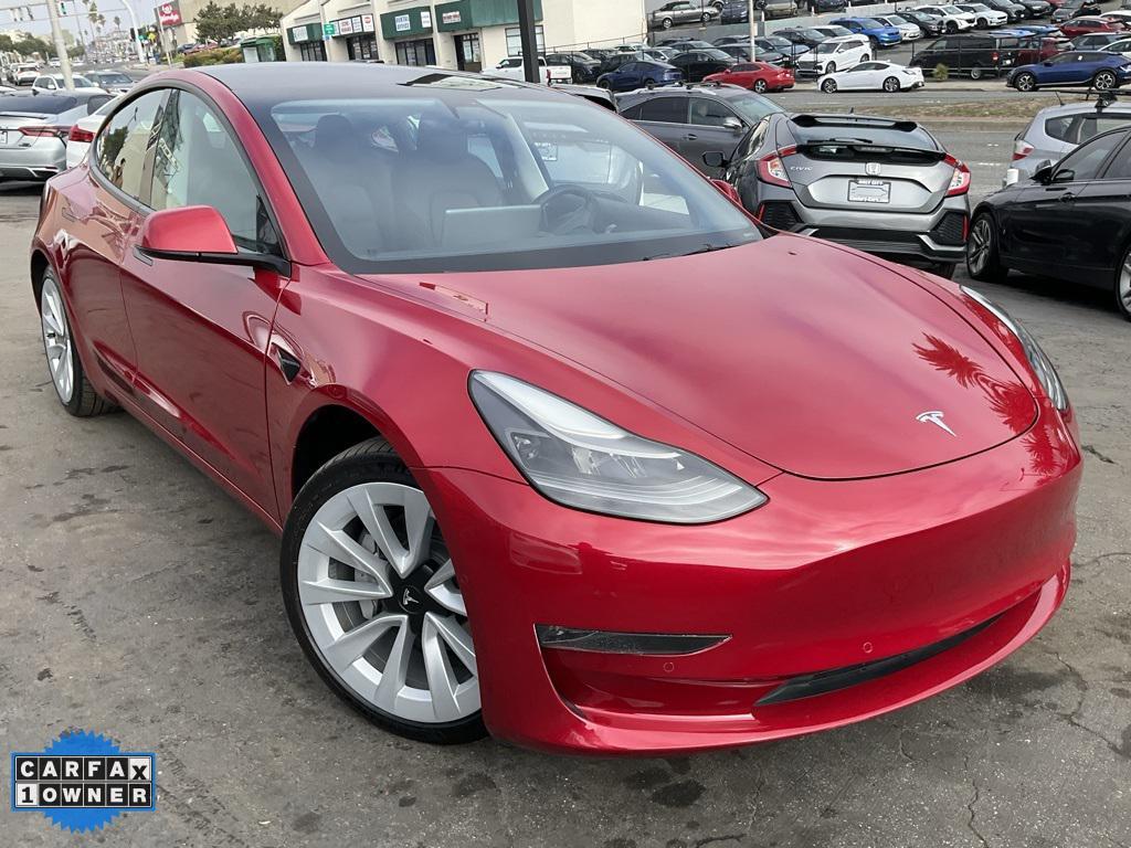 used 2022 Tesla Model 3 car, priced at $18,998