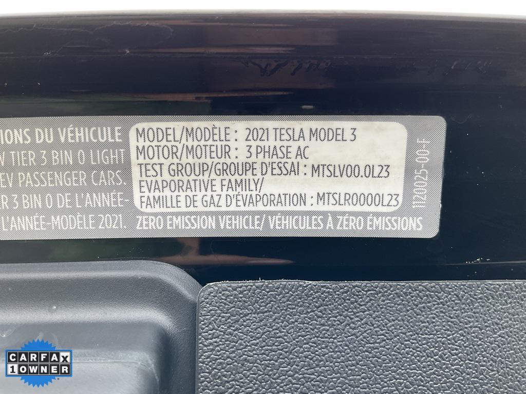 used 2021 Tesla Model 3 car, priced at $20,998