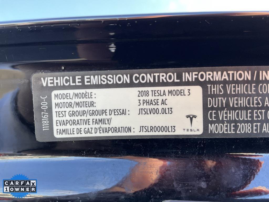 used 2018 Tesla Model 3 car, priced at $13,998