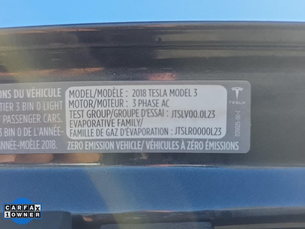 used 2018 Tesla Model 3 car, priced at $20,998