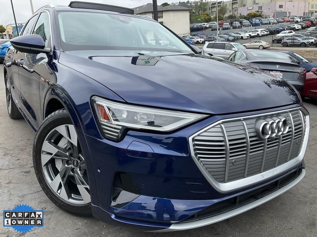 used 2021 Audi e-tron car, priced at $22,998