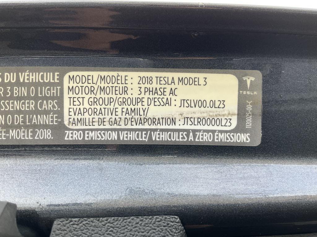 used 2018 Tesla Model 3 car, priced at $23,998