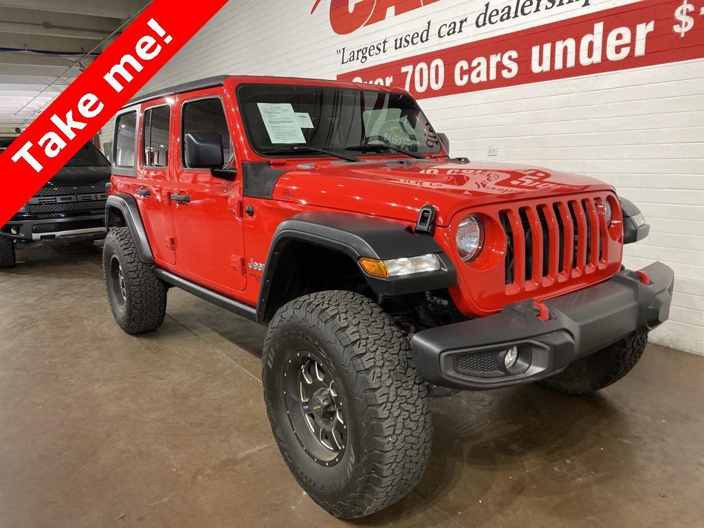 used 2020 Jeep Wrangler Unlimited car, priced at $26,488