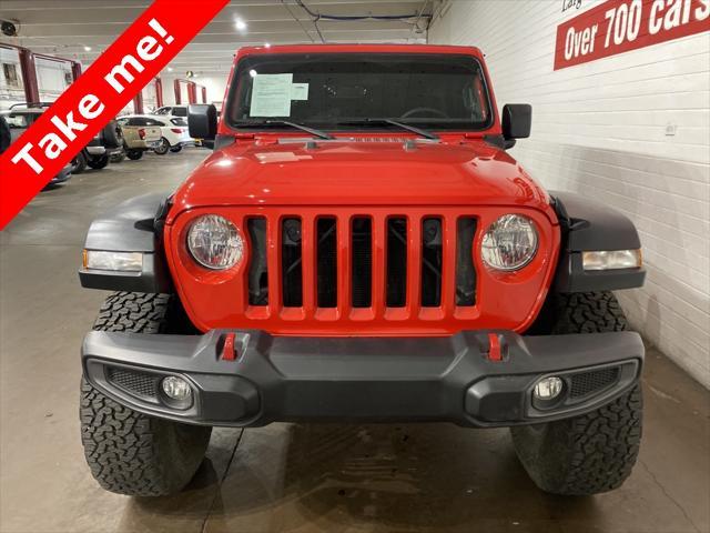used 2020 Jeep Wrangler Unlimited car, priced at $27,656