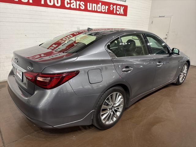 used 2018 INFINITI Q50 car, priced at $17,999