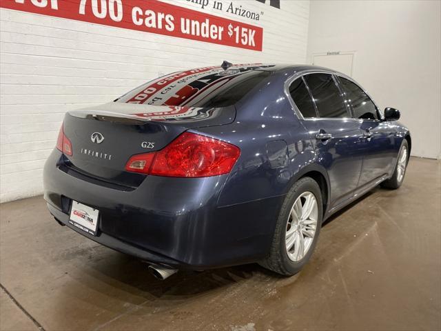 used 2011 INFINITI G25 car, priced at $9,999