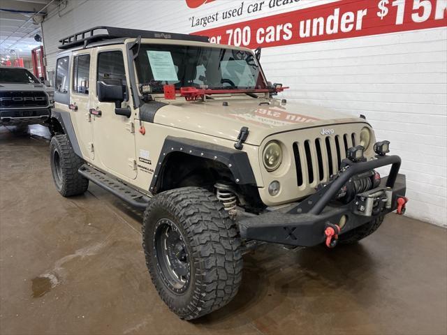 used 2016 Jeep Wrangler Unlimited car, priced at $21,249