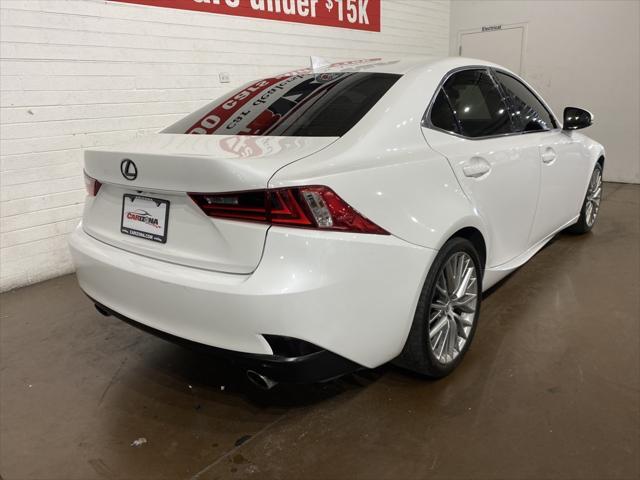 used 2014 Lexus IS 250 car, priced at $16,499