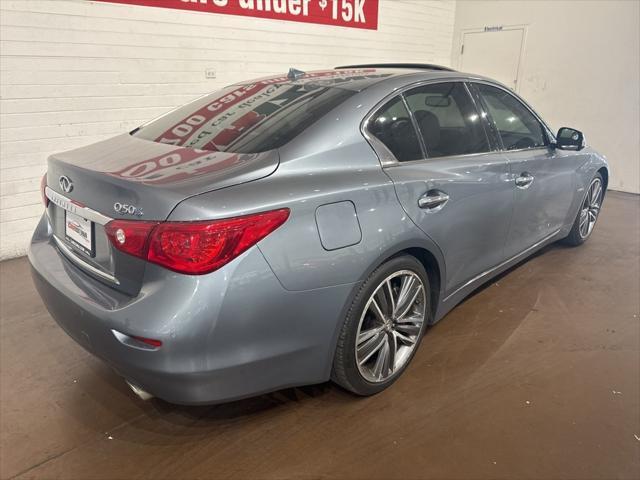 used 2015 INFINITI Q50 Hybrid car, priced at $16,999