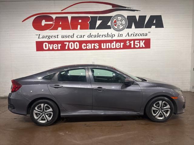 used 2016 Honda Civic car, priced at $12,999