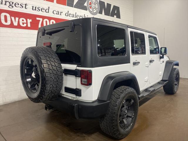 used 2012 Jeep Wrangler Unlimited car, priced at $17,499