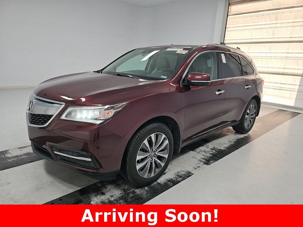 used 2016 Acura MDX car, priced at $12,999