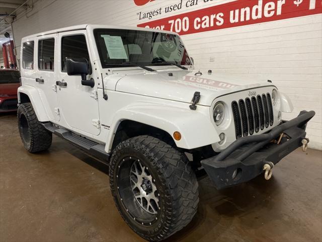 used 2015 Jeep Wrangler Unlimited car, priced at $19,999