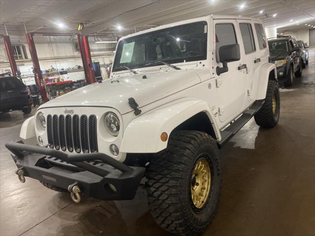 used 2015 Jeep Wrangler Unlimited car, priced at $19,349