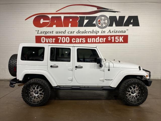 used 2015 Jeep Wrangler Unlimited car, priced at $19,999