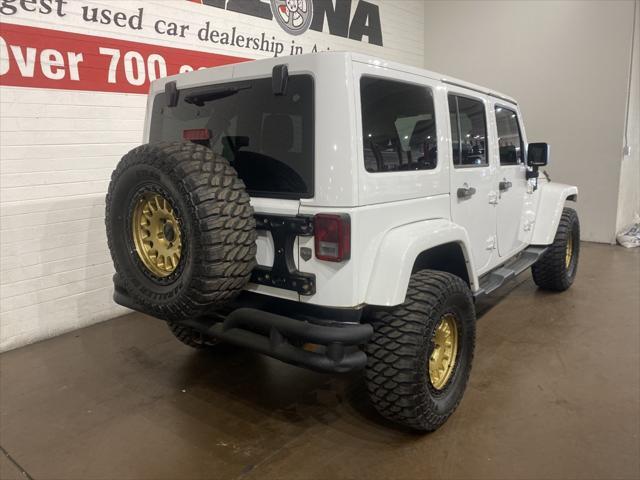 used 2015 Jeep Wrangler Unlimited car, priced at $19,349