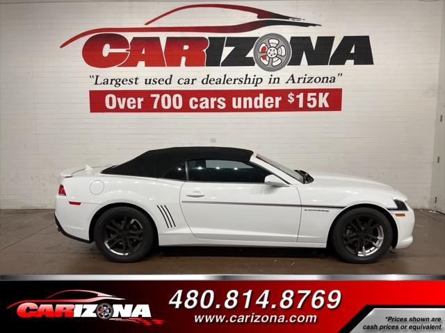 used 2015 Chevrolet Camaro car, priced at $14,999