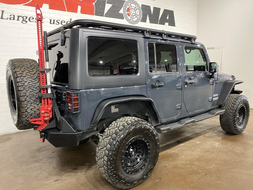 used 2017 Jeep Wrangler Unlimited car, priced at $19,444