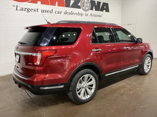 used 2018 Ford Explorer car, priced at $19,444
