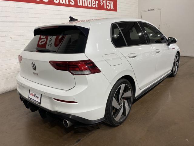 used 2022 Volkswagen Golf GTI car, priced at $23,999