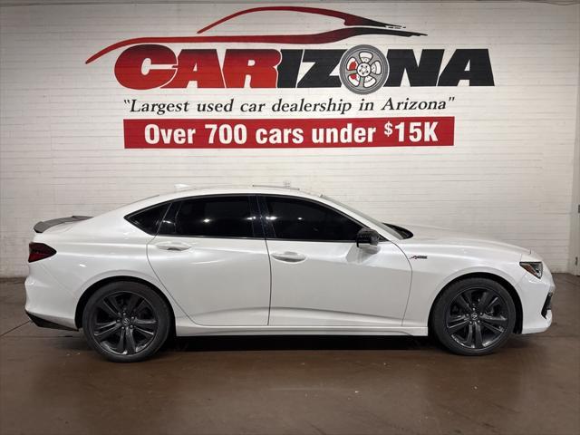 used 2021 Acura TLX car, priced at $32,999