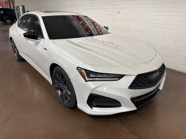 used 2021 Acura TLX car, priced at $32,999