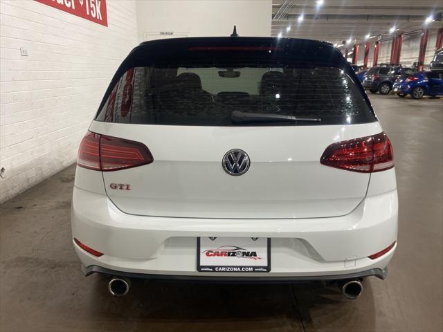 used 2021 Volkswagen Golf GTI car, priced at $22,999