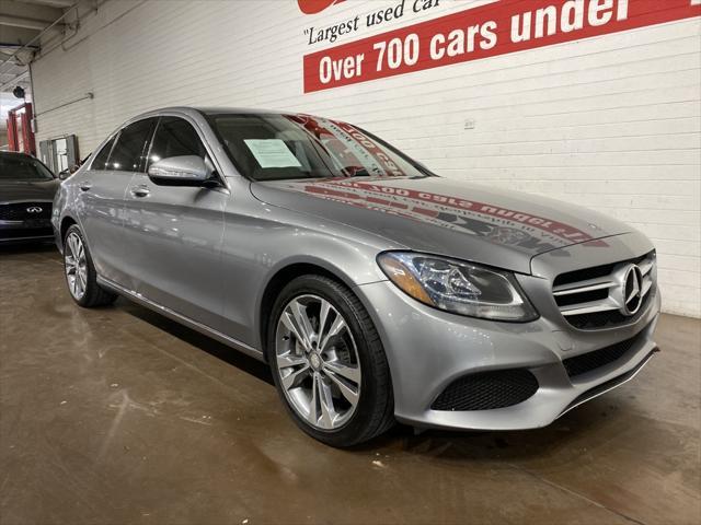 used 2015 Mercedes-Benz C-Class car, priced at $16,999