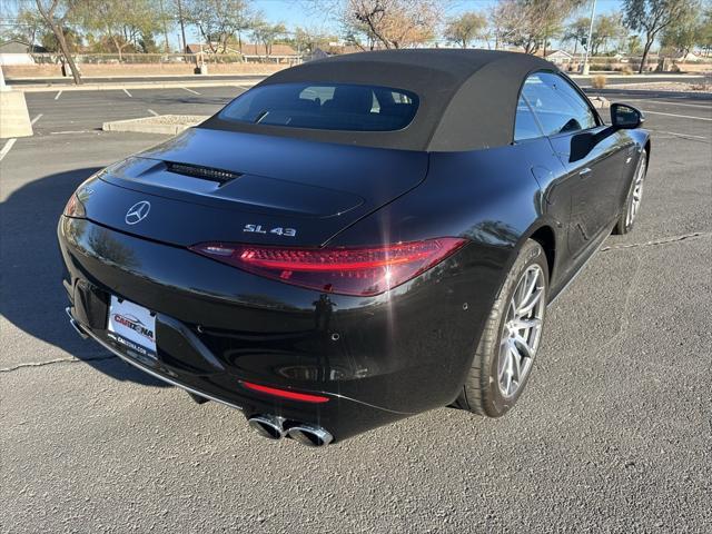 used 2023 Mercedes-Benz AMG SL 43 car, priced at $78,999