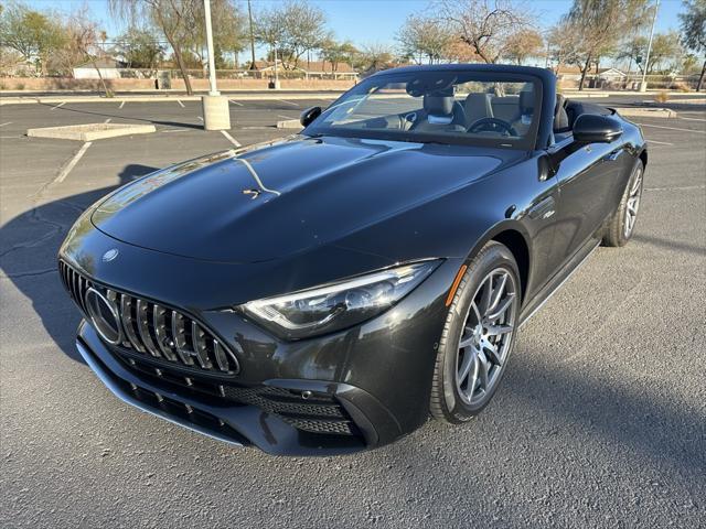 used 2023 Mercedes-Benz AMG SL 43 car, priced at $78,999