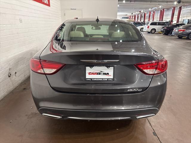 used 2015 Chrysler 200 car, priced at $10,499