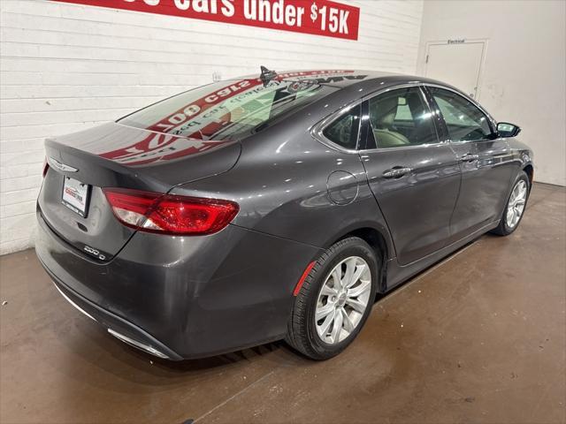 used 2015 Chrysler 200 car, priced at $10,499