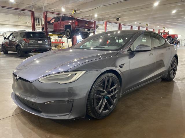 used 2021 Tesla Model S car, priced at $52,688