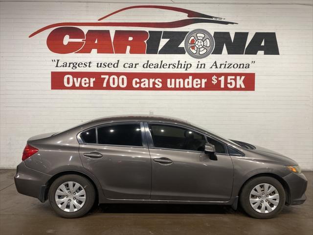 used 2012 Honda Civic car, priced at $9,499