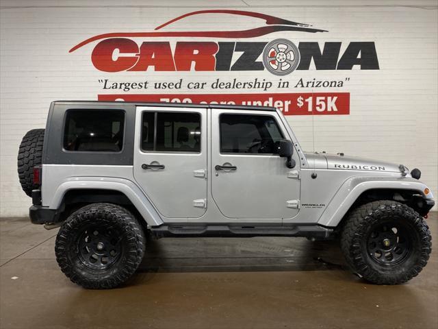 used 2009 Jeep Wrangler Unlimited car, priced at $17,999